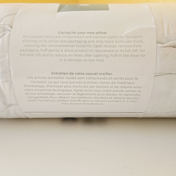 New Downlite Hotel Collection European Down Pillow King Soft 400TC 600FP - Picture 7 of 9